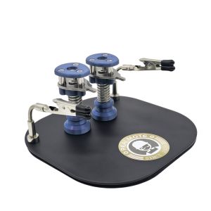 Magnetic Helping Hands Soldering Tool 3D Printed Spring Clip PCB Holder Flexible Arms Electronics Repair DIY Jewelry Iron Base