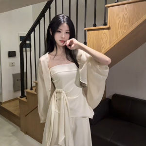 CHANGTONG | Elegant French Style Two-Piece Outfit Set