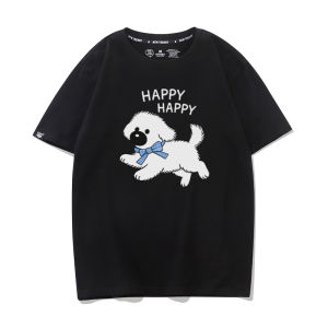 Áo Thun Cotton Tay Ngắn Mùa Hè 2025 Dành Cho Nữ Phong Cách Mới Sweet Cool Ins Pure Cotton Half Sleeve Top Running Dog
