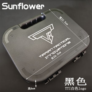 กล่องเก็บของ GLOCK2011 กล่องใส่ของ ABS พลาสติก X1 ป้องกันการสั่นสะเทือน กล่องเครื่องมือ P1 สำหรับเก็บของในครัวเรือน