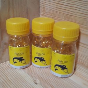 Minyak Ikan Fish Oil Vitamin Kucing Anjing Kelinci Hamster Musang Isi 50 Butir