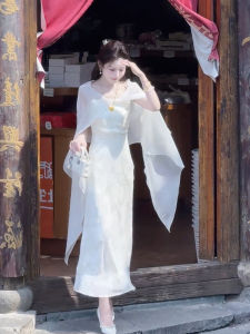 เสื้อคลุมกันแดดผ้าชีฟองทรงหลวมสำหรับผู้หญิงในช่วงฤดูร้อน แขนกุด ปกเสื้อคลุม ปกเครื่องปรับอากาศ ทรงหลวม ทรงหลวม ทรงหลวม