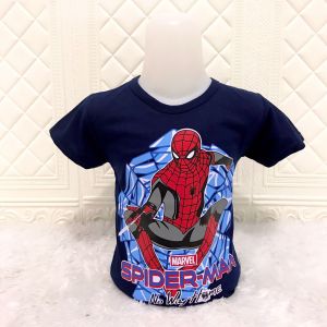 KAOS ANAK LAKI-LAKI SPIDERMAN USIA 1-12 TAHUN // BAJU ANAK COWOK