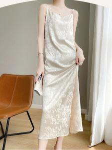 Luckin Store ĐẦM YẾM cho nữ váy giản dị váy hoa chữ A Váy Trung Quốc Váy Mùa Hè đầm mới cỡ lỡn YẾM VÁY