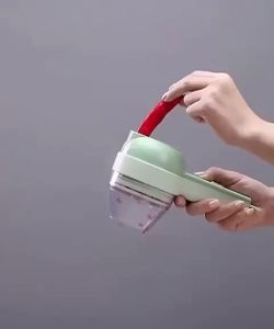 ( BISA COD ) PROMO FOOD CHOPPER ELECTRIC 4 IN 1 / BLENDER PORTABLE PENGGILING BUMBU BAWANG PEMOTONG SAYUR ELEKTRIK / PEMOTONG SAYUR PRAKTIS