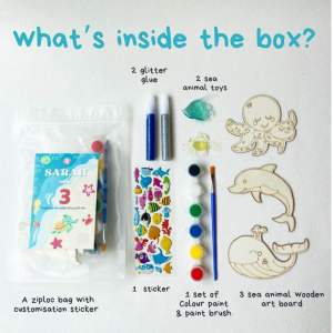 Kids birthday goodie bag return gifts customisation name dinosaur unicorn space mermaid childrens day gift goodie bag