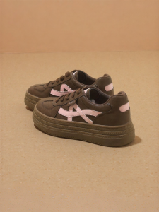 Josiny | Thick Sole Mocha Brown Womens Training Shoes