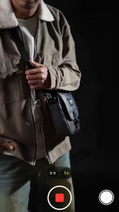 Tas Selempang Pria Anti Air Waterproof Premium Branded Sling Bag HP Mini Multifungsi Keren Kekinian Flash