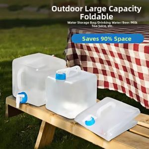 TINGSIMENG | Portable Folding Large Capacity Water Bag with Faucet