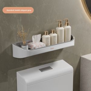Hayan | Multi-purpose Wall-mounted Bathroom Shelf