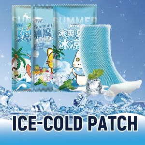 90pcs of Instant Cold Packs That Use Gel to Cool The BodySuitable for All Skin Types. Ice cooling stickers for physical cooling