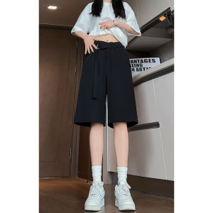 Quần Short Nam Ice Silk Nhanh Khô Mùa Hè Quần Dài Đến Giữa Bắp Chân Rộng Rãi Thoải Mái Thoáng Khí Quần Áo Công Sở Thường Ngày