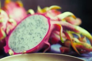 Fresh White dragon fruits