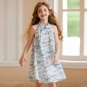 Little Naive | Traditional Chinese New Summer Cotton Qipao Dress