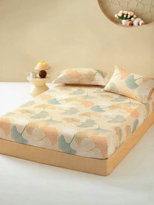 Mercury Bedding Antibacterial Printed Bed笠 100% Cotton