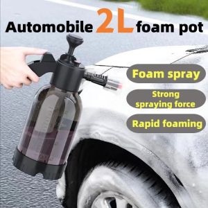 2L Foam Pump Sprayer Hand Pump Foam Sprayer Car Wash High Quality Water Gun Sprayer Spray Bottle for Car Household Cleaning Tool