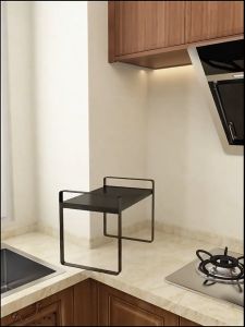 Rak Bawah Wastafel stainless steel Rak Oven Rak dapur Rak panci Rak Bumbu Rak penyimpanan Serbaguna