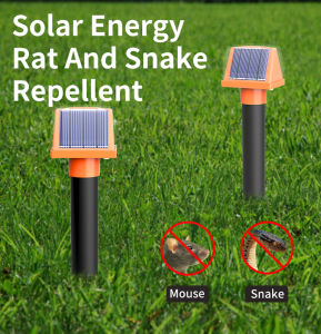 Yieryi Solar-Powered Ultrasonic Animal Repeller | Waterproof & Eco-Friendly | Keep Your Garden & Farm Safe