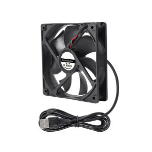 120x120x25mm 120mm Case Exhaust Fan DC Brushless 5V 12V 24V 12cm Radiator 2PIN USB 12025 Cooler for PC Computer Case Cooling