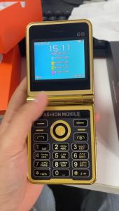 A50 Pro Flip Phone Dual SIM Card GSM Electric Torch Automatic Call Recording 2.4 Inch Screen Foldable Mobile Phones Type-C