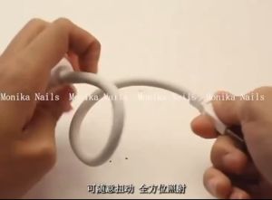 โคมไฟอบเล็บเจล ไฟฉายอบเล็บ เครื่องอบเล็บ LED 6W USB เสียบพาวเวอร์แบงค์ได้