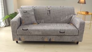 【FashionPick】ผ้าคลุมโชฟา ผ้าคลุมโซฟายืด 1/2/3/4 ที่นั่ง เบาะรองนั่งผ้าคลุมโซฟา L ผ้าคลุมโซฟาพับได้ ผ้าคลุมเผ้าคลุมฝุ่น