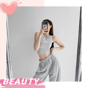 LHMonday  รุ่นฮิต    เสื้อครอป แฟชั่นสำหรับผู้หญิง เสื้อกล้ามทรงรัดรูป ใส่เซ็กซี่นิดๆ โชว์หุ่นเบาๆ มีให้เลือกเลือกหลายสีมาก ต้องตำแล้ววิ