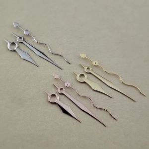NH35 Hands No Luminous Hands Curled Corrugated Hands Gold Rose Silver Three needle Watch Accessory For NH35 NH36 4R 7S Movement