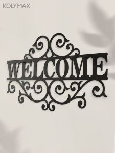 Bảng Treo Tường Bằng Kim Loại Chữ Cái 3D Họa Tiết Nghệ Thuật Gia Đình Trang Trí Nghệ Thuật Thủ Công Cửa Hàng Cửa Chính