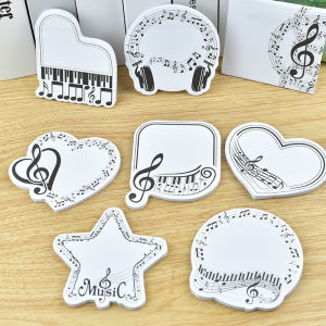 Creative Music Note Sticky Notes Set High Pitch Staff Paper Student Gifts Prizes Artistic Supplies Musical Office Culture