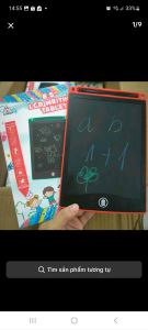 Bảng Viết Tự Xóa LCD Bảng Vẽ Điện Tử Thông Minh Tự Động Xóa (8.5 inch) - Bảng Viết Thông Minh Cho Bé