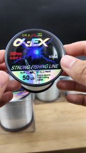 A-EX VIRO Super Soft Transparent White Fishing Line Spool Tali Pancing Tali Tangsi Tali Mancing