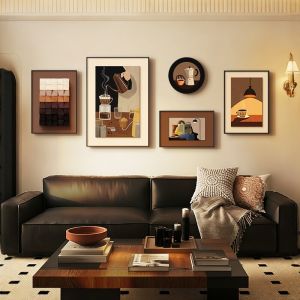 HAIMASHENGKANG | Retro French Vintage Decorative Mural Art