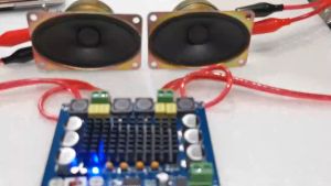 ลำโพงเสียงแหลม Matsushitaแท้Japan (1ดอก/2ดอก) สำหรับงาน DIY ขนาด 4.5x7.5 cm. 15 Watts 8 Ohm Speaker Tweeter 7.5x4.5 cm. (1Pc./ 2Pcs.) **มี Capacitor 3.3uF 50V ติดกับลำโพง