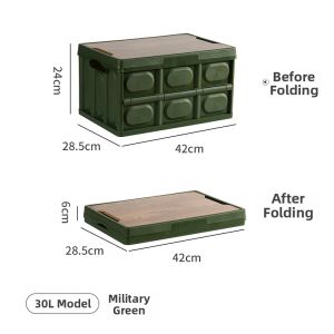 PATGEAR | Portable Waterproof Storage Box Foldable