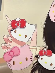 Dán Tóc Tóc Hình Hello Kitty/Kuromi Trang Điểm Rửa Mặt Tiện Lợi Cho Nữ Và Bé Gái-Phụ kiện RYRY