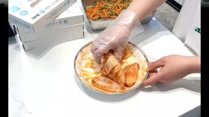 Disposable TPE Gloves Food Grade Thickened And Durable Household Removable Transparent Eating Crayfish Catering
