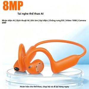 Kính Camera Thông Minh AI 800W Với Chức Năng Gọi Điện BT Ghi Hình HD 1080P Chống Rung Tai Nghe Thông Minh Hỗ Trợ Google & Siri