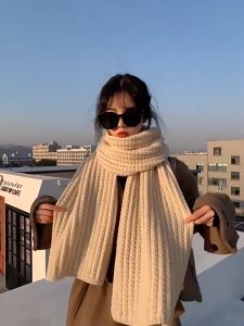 Khăn Len Choàng Cổ Nam Nữ Cỡ Dài Chất Dày Ấm Áp - 100style