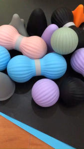 Bóng tròn đơn massage trị liệu giãn cơ chất liệu silicon