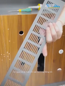 1 Lỗ Thông Hơi Tấm Đục Lỗ Nhôm Thông Khí Thông Gió Lưới Tản Nhiệt Bao Thông Gió Mới