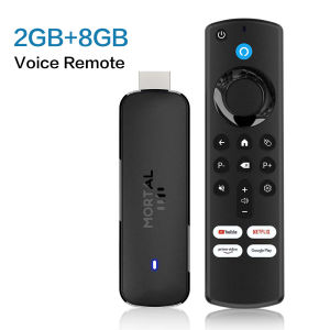 2026 Android 14 TV Stick Google Voice 4K Full HD 1080P WiFi 6 NETFLIX Youtube Q8 BT5 Wireless Video Decode Media Player Tv Box
