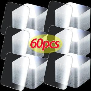 สติ๊กเกอร์ติดผนังนาโนแบบสี่เหลี่ยมใสเทปกาวสองด้านที่แข็งแกร่งเป็นพิเศษผ้าเทปกันน้ำไร้รอยต่อสำหรับบ้าน