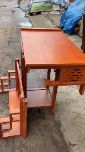 Bàn thờ gia tiên treo gắn tường hiện đại gỗ hương