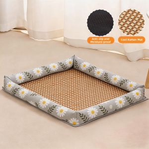 Hadassah | Summer Breathable Pet Bed Rattan Mat