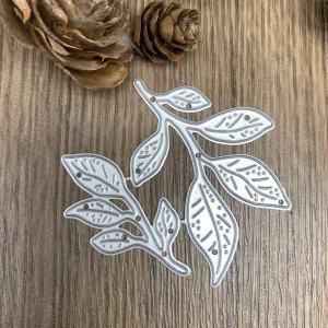 1pc Pretty Leaves Metal Cutting Dies Stencil Die Cut Scrapbooking Craft Stamps DIY Album Paper Cards Making Embossing Mold