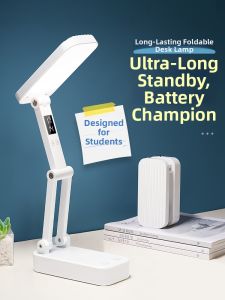 kufire | Eye-protection Portable Folding Study Lamp for Students with Long Battery Life