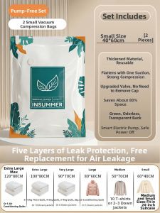 youqin | Travel Specialized Vacuum Compression Bag for Clothes Quilt Down Jacket