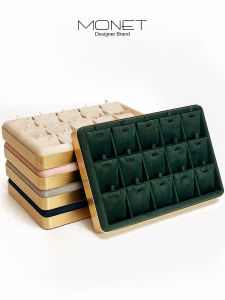 High End Jewelry Display Tray Necklace Pendant Serving Plate Arrangement Stand Jewelry Storage Accessory Fashionable Props