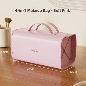 LUOCHENG | Sectioned Spacious Portable Cosmetic Storage Bag